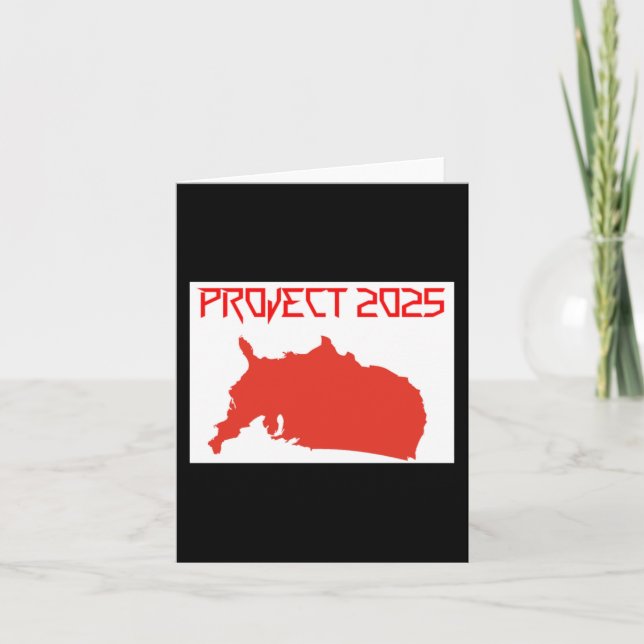 Carte Du Projet 2025 (Devant)