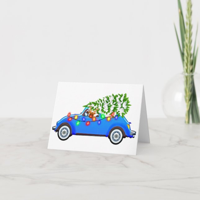 Carte du Renne au Nez Rouge (Devant)