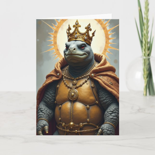 Carte du Roi Dragon Régent (Devant)