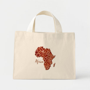 Carte du Sac fourre-tout africain de la Giraffe