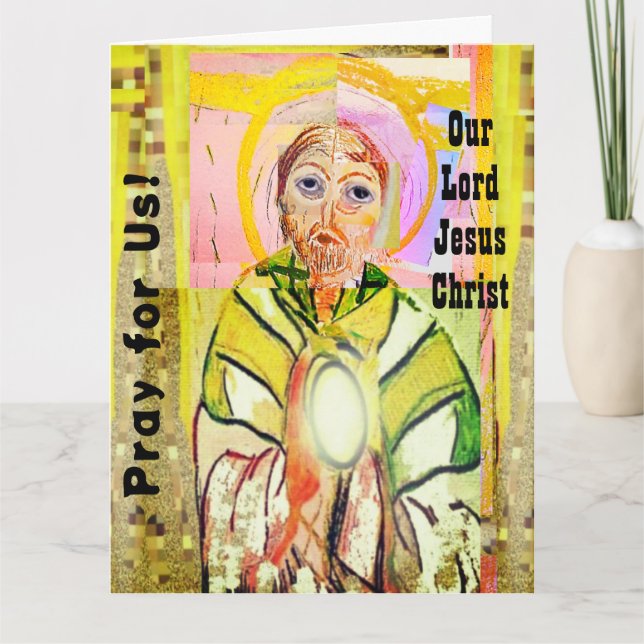 Carte du Seigneur Jésus Christ (Devant)