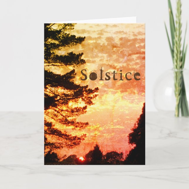 Carte du Solstice (Devant)