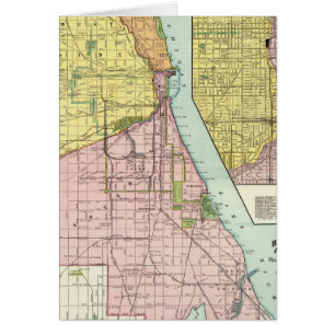 Carte du terminal ferroviaire de Chicago