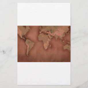 carte du vieux monde