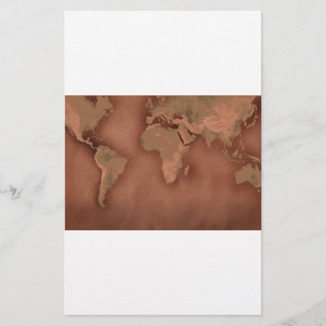 carte du vieux monde (Devant)