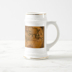 Carte du Vieux Monde antique Boire Mug