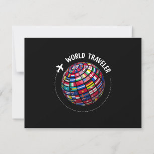 Carte du voyageur du monde, Voyageur du monde, Pay