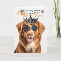 Duck Tolling Retriever pour jour drôle Anniversair