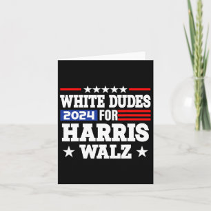 Carte Dudes Pour Kamala Harris Et Waltz WAlzheimer 2024