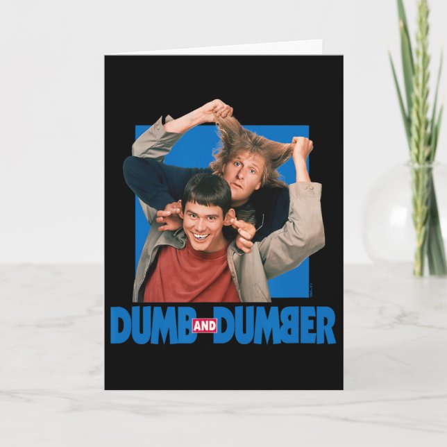 Carte Dumb Et Dumber - Lloyd Christmas Et Harry Dunne (Devant)