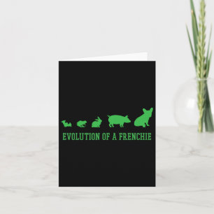 Carte D'Un Français - Frenchie Bulldog