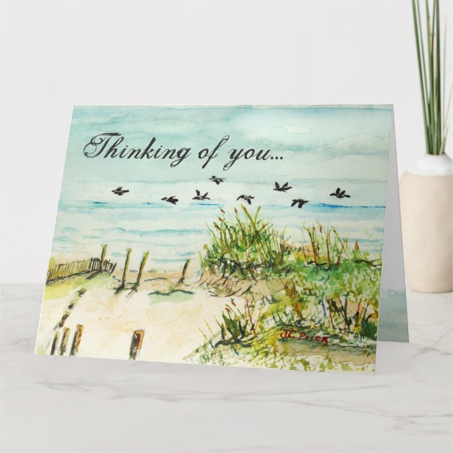 Carte Dunes de sable et banques externes la Caroline du (Devant)