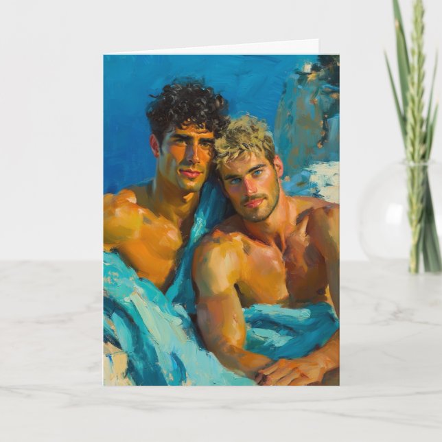 Carte Duo méditerranéen ensoleillé (Devant)