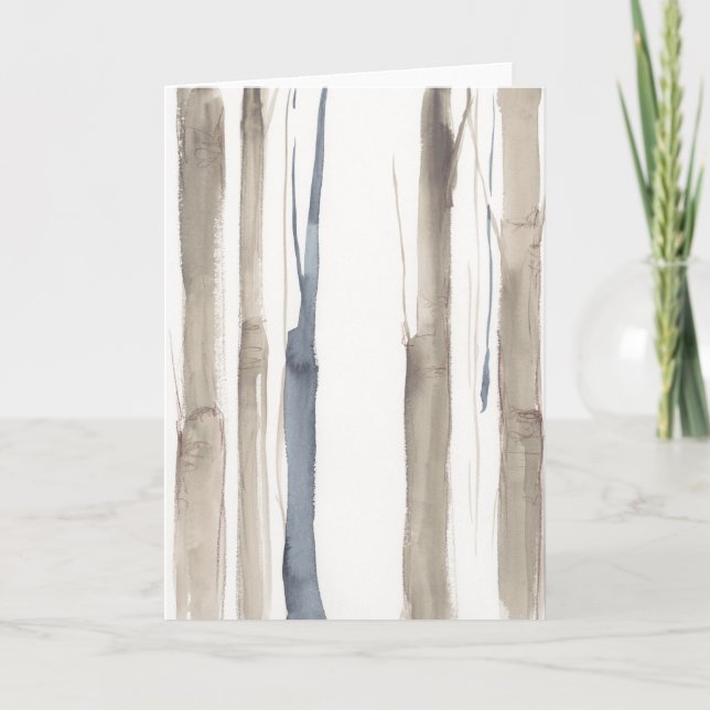 Carte Duo Tone Trees II (Devant)