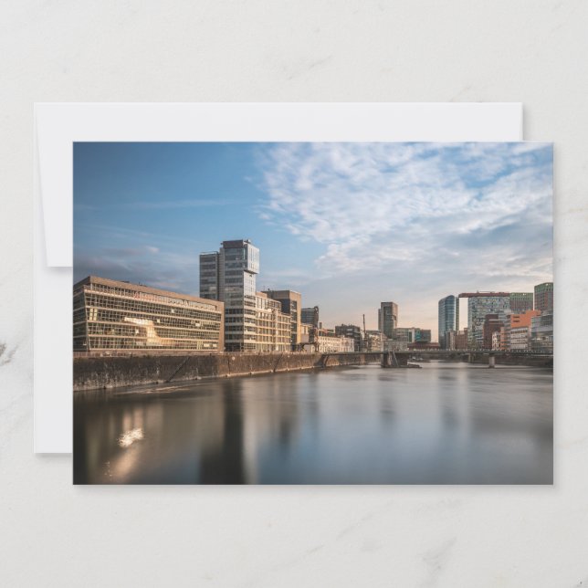 Carte Dusseldorf Allemagne (Devant)