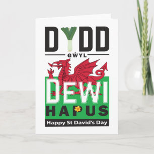 Carte Dydd Giles Dewi Hapus Joyeux St Davids Jour 6