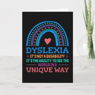 Carte Dyslexia