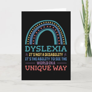 Carte Dyslexia