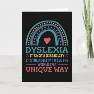 Carte Dyslexia