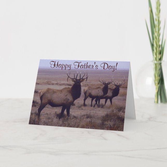 Carte E19 Bull Elk Double Drop Tines (Devant)