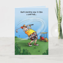 Each Year is like a Golf Ball Birthday