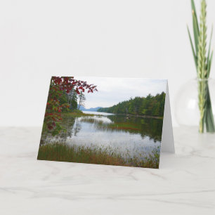 Carte Eagle Lake et Red Maple Feuilles II