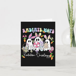 Carte Easter Hope Radiation Oncologie Rayon X Rad Cute G