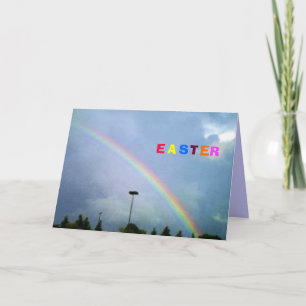 Carte EASTER RAINBOW