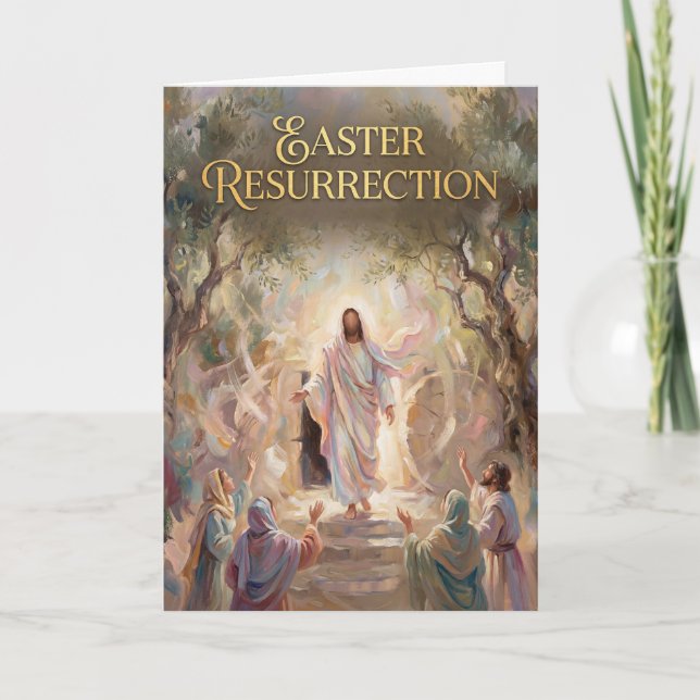 Carte Easter Resurrection Easter Card (Devant)
