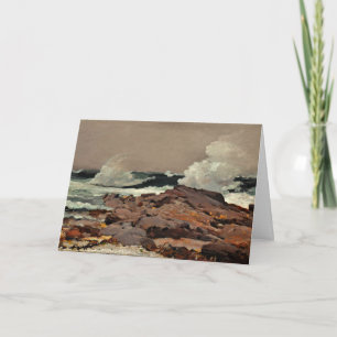 Carte Eastern Point, art raffiné de Winslow Homer