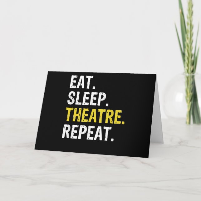 Carte Eat Sleep (Devant)