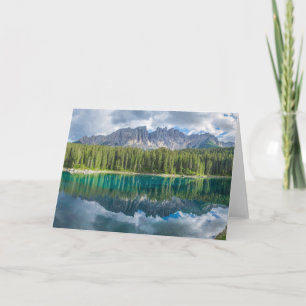 Carte Eau chaîne de montagnes Latemar