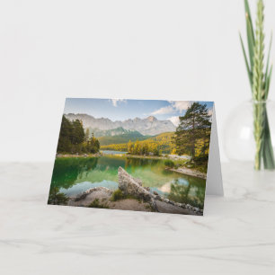 Carte Eau   Dachstein Mountains Lake Allemagne