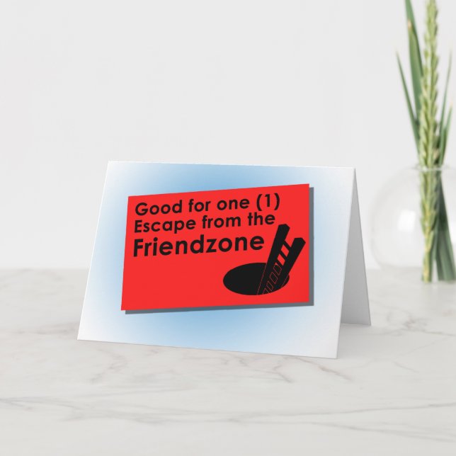 Carte Échappez au Friendzone (Devant)