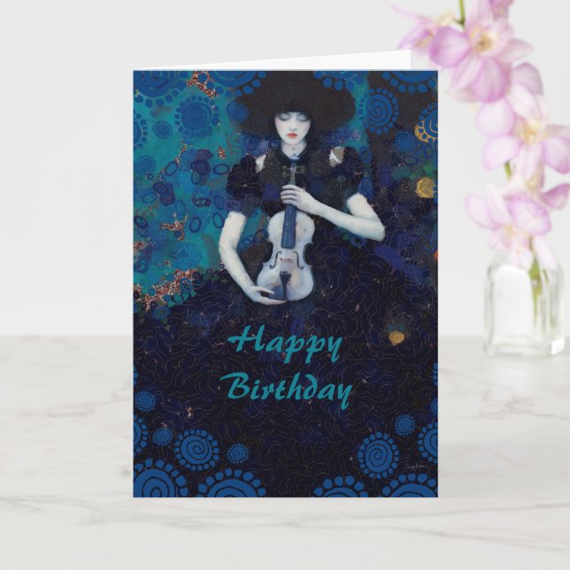 Carte Échos de silence : la chanson guérisseuse d'un vio (Orchidée)
