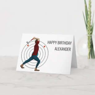 Cartes Bucheron D Anniversaire Zazzle Fr