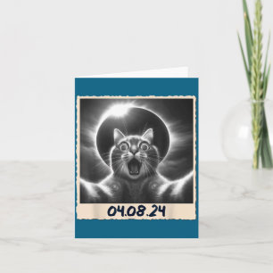 Carte Éclipse solaire drôle 04 08 24