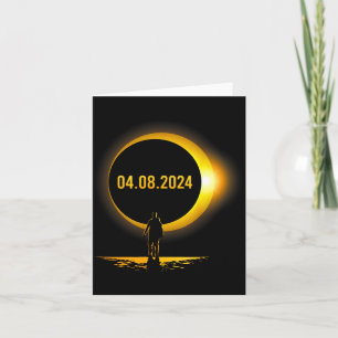 Carte Éclipse solaire totale d'Amérique 04 08 24 drôle