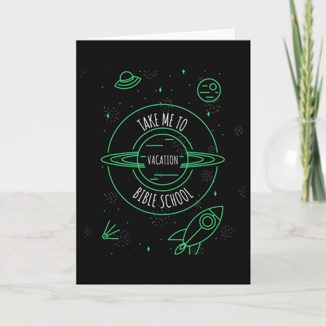 Carte École biblique de vacances Vbs 2019 vers Mars et a (Devant)
