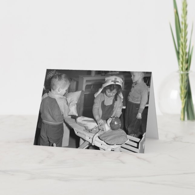 Carte École d'infirmières : les années 1940 (Devant)