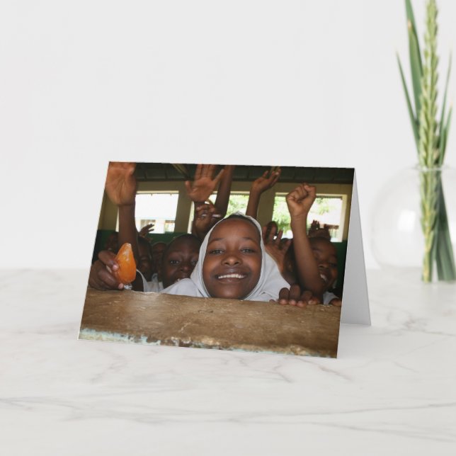 Carte Écoliers de la Tanzanie (Devant)