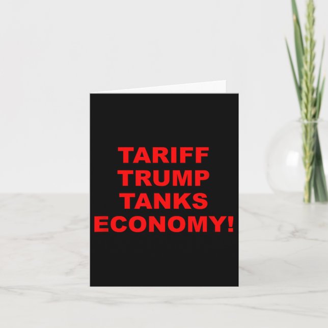Carte Économie des citernes Trump (Devant)