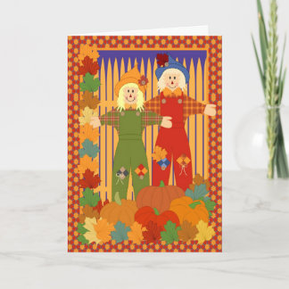 Carte Écorce d'halloween du jardin