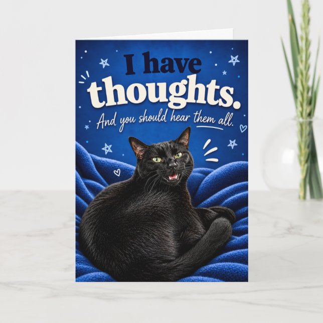 Carte Écoute Miaou (Devant)