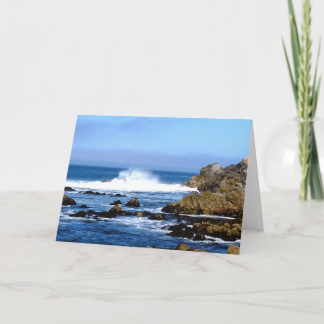 Carte Écraser des vagues (Devant)