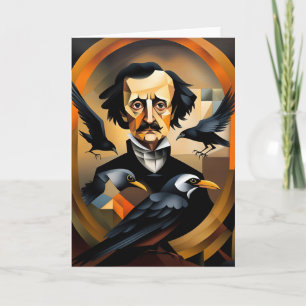 Carte Edgar Allan Poe Card
