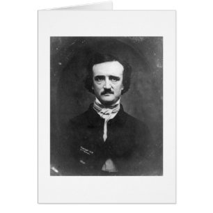 Carte Edgar Allen Poe Card