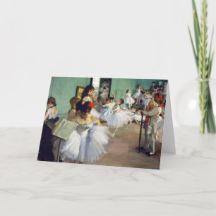 Carte Edgar Degas - Classe Danse
