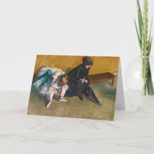 Carte Edgar Degas - En attente