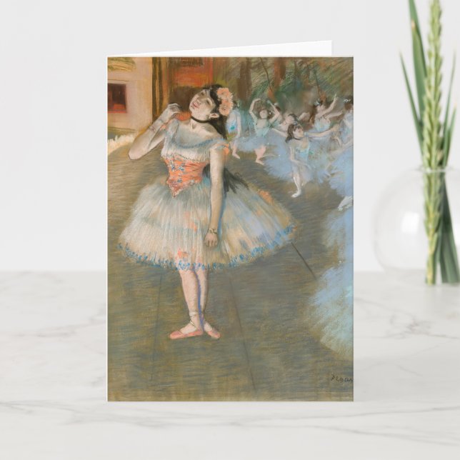 Carte Edgar Degas - L'étoile (Devant)